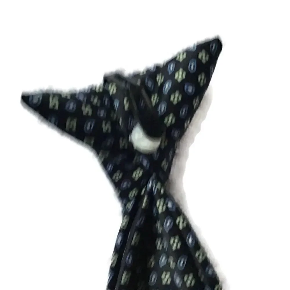 Polyester Paisley Clip On Tie